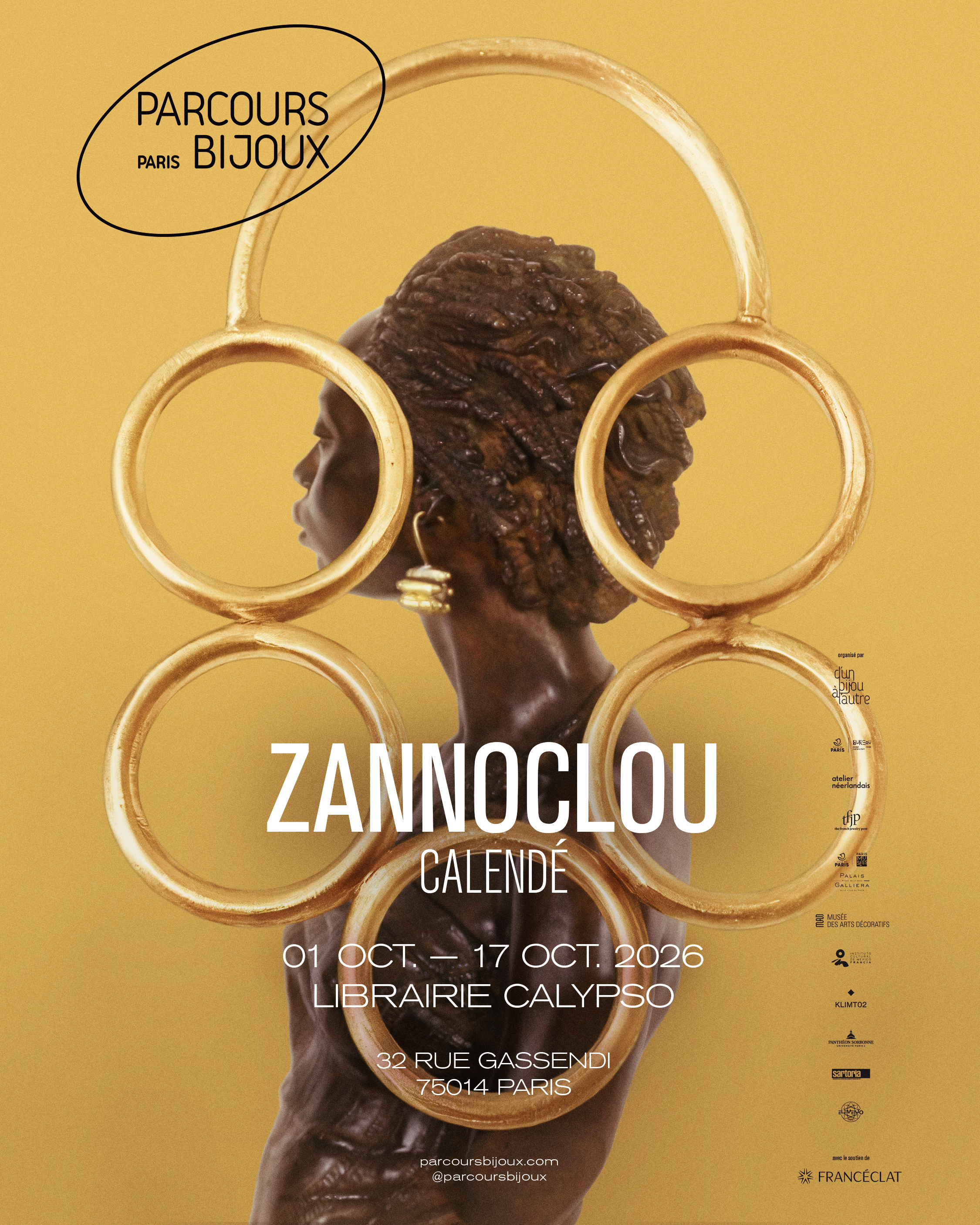 Parcours Bijoux 2026 — visuel CALENDE